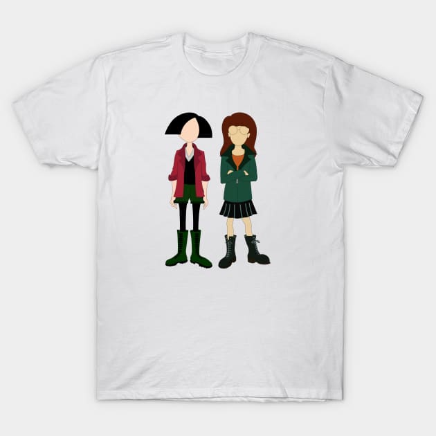 Daria & Jane T-Shirt by ShayliKipnis